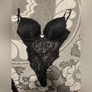 La SENZA Black Lace Bodysuit